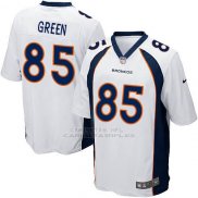 Camiseta Denver Broncos Green Blanco Nike Game NFL Hombre