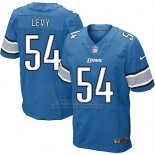 Camiseta Detroit Lions Levy Azul Nike Elite NFL Hombre