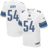 Camiseta Detroit Lions Levy Blanco Nike Elite NFL Hombre