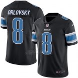 Camiseta Detroit Lions Orlovsky Negro Nike Legend NFL Hombre