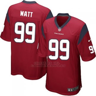 Camiseta Houston Texans Watt Rojo Nike Game NFL Nino