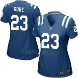Camiseta Indianapolis Colts Gore Azul Nike Game NFL Mujer