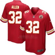 Camiseta Kansas City Chiefs Allen Rojo Nike Game NFL Nino