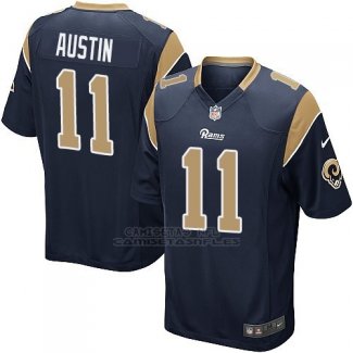 Camiseta Los Angeles Rams Austin Negro Nike Game NFL Hombre