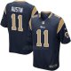 Camiseta Los Angeles Rams Austin Negro Nike Game NFL Hombre