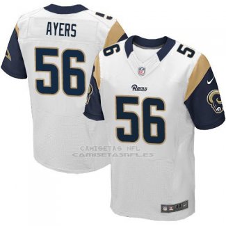 Camiseta Los Angeles Rams Ayers Blanco Nike Elite NFL Hombre