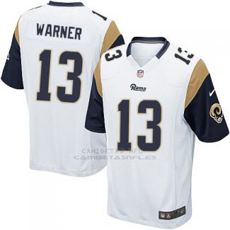 Camiseta Los Angeles Rams Warner Blanco Nike Game NFL Nino