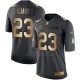 Camiseta Miami Dolphins Ajayi Negro 2016 Nike Gold Anthracite Salute To Service NFL Hombre