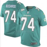 Camiseta Miami Dolphins Bushrod Verde Nike Elite NFL Hombre