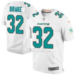 Camiseta Miami Dolphins Drake Blanco Nike Elite NFL Hombre