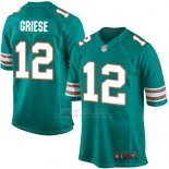 Camiseta Miami Dolphins Griese Verde Oscuro Nike Game NFL Nino