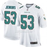 Camiseta Miami Dolphins Jenkins Blanco Nike Game NFL Hombre