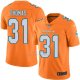 Camiseta Miami Dolphins Thomas Naranja Nike Legend NFL Hombre