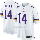 Camiseta Minnesota Vikings Diggs Blanco Nike Game NFL Nino