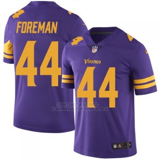 Camiseta Minnesota Vikings Foreman Violeta Nike Legend NFL Hombre