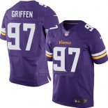 Camiseta Minnesota Vikings Griffen Violeta Nike Elite NFL Hombre Camiseta Minnesota Vikings Griffen Violeta Nike Elite NFL Hombre