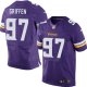 Camiseta Minnesota Vikings Griffen Violeta Nike Elite NFL Hombre