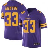 Camiseta Minnesota Vikings Griffin Violeta Nike Legend NFL Hombre