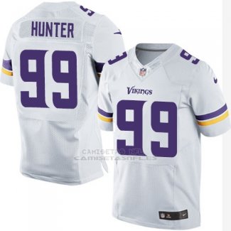 Camiseta Minnesota Vikings Hunter Blanco Nike Elite NFL Hombre