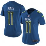 Camiseta NFC Jones Azul 2017 Pro Bowl NFL Mujer Camiseta NFC Jones Azul 2017 Pro Bowl NFL Mujer