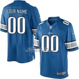 Camiseta NFL Detroit Lions Personalizada Azul