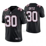 Camiseta NFL Elite Hombre Atlanta Falcons Ricky Ortiz Negro Camiseta NFL Elite Hombre Atlanta Falcons Ricky Ortiz Negro