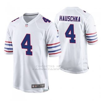Camiseta NFL Elite Hombre Buffalo Bills Steven Hauschka Blanco