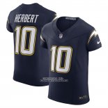 Camiseta NFL Elite Los Angeles Chargers Justin Herbert Alterno Super Chargers Vapor F.U.S.E. Azul