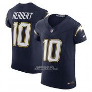 Camiseta NFL Elite Los Angeles Chargers Justin Herbert Alterno Super Chargers Vapor F.U.S.E. Azul