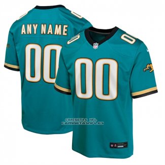 Camiseta NFL Elite Nino Jacksonville Jaguars Retro Prowler Personalizada Verde