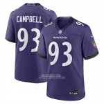 Camiseta NFL Game Baltimore Ravens Calais Campbell Violeta1
