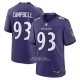 Camiseta NFL Game Baltimore Ravens Calais Campbell Violeta1