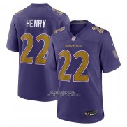 Camiseta NFL Game Baltimore Ravens Derrick Henry Alterno Violeta