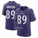 Camiseta NFL Game Baltimore Ravens Mark Andrews Violeta1 Camiseta NFL Game Baltimore Ravens Mark Andrews Violeta1