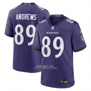 Camiseta NFL Game Baltimore Ravens Mark Andrews Violeta1