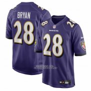 Camiseta NFL Game Baltimore Ravens Taven Bryan Violeta