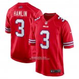 Camiseta NFL Game Buffalo Bills Damar Hamlin Alterno Rojo