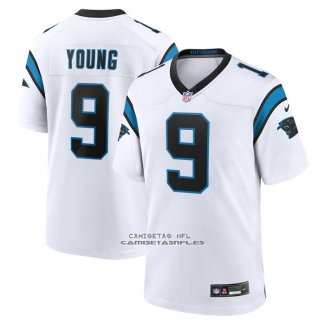 Camiseta NFL Game Carolina Panthers Bryce Young Blanco
