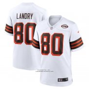 Camiseta NFL Game Cleveland Browns Jarvis Landry 1946 Coleccion Alterno Blanco