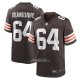 Camiseta NFL Game Cleveland Browns Joe Delamielleure Retired Marron