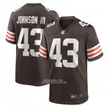 Camiseta NFL Game Cleveland Browns John Johnson Iii Marron