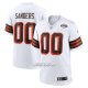Camiseta NFL Game Cleveland Browns Shedeur Sanders 2025 NFL Draft Segunda Alterno Blanco
