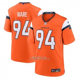 Camiseta NFL Game Denver Broncos DeMarcus Ware Retired Naranja