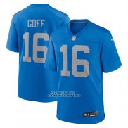 Camiseta NFL Game Detroit Lions Jared Goff Alterno Azul