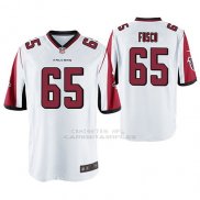Camiseta NFL Game Hombre Atlanta Falcons Brandon Fusco Blanco