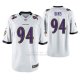 Camiseta NFL Game Hombre Baltimore Ravens Carl Davis Blanco