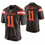 Camiseta NFL Game Hombre Cleveland Browns Antonio Callaway Marron