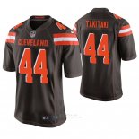 Camiseta NFL Game Hombre Cleveland Browns Sione Takitaki Marron