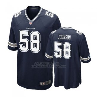 Camiseta NFL Game Hombre Dallas Cowboys Tre'von Johnson Azul