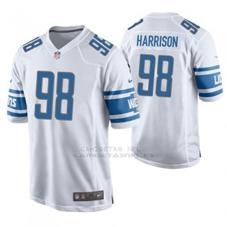 Camiseta NFL Game Hombre Detroit Lions Damon Harrison Blanco